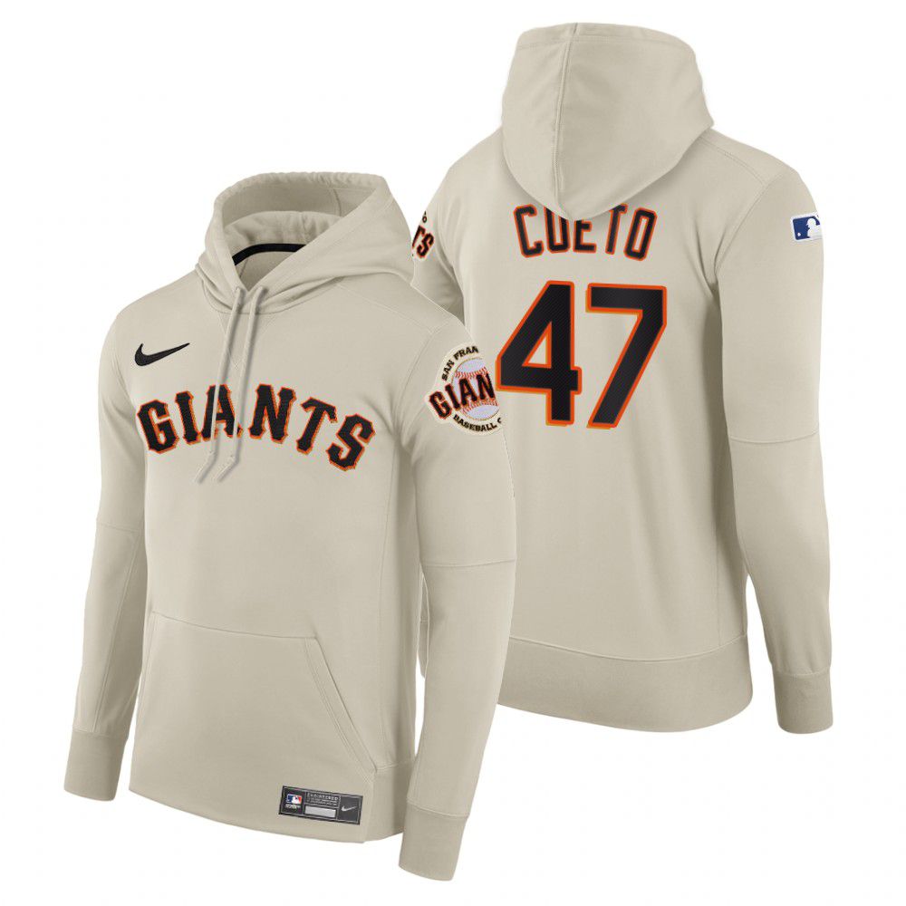 Men San Francisco Giants #47 Coeto cream home hoodie 2021 MLB Nike Jerseys->san francisco giants->MLB Jersey